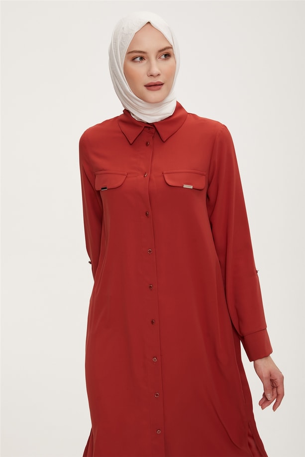 Armine Trend Tunik 22YT471 Kiremit