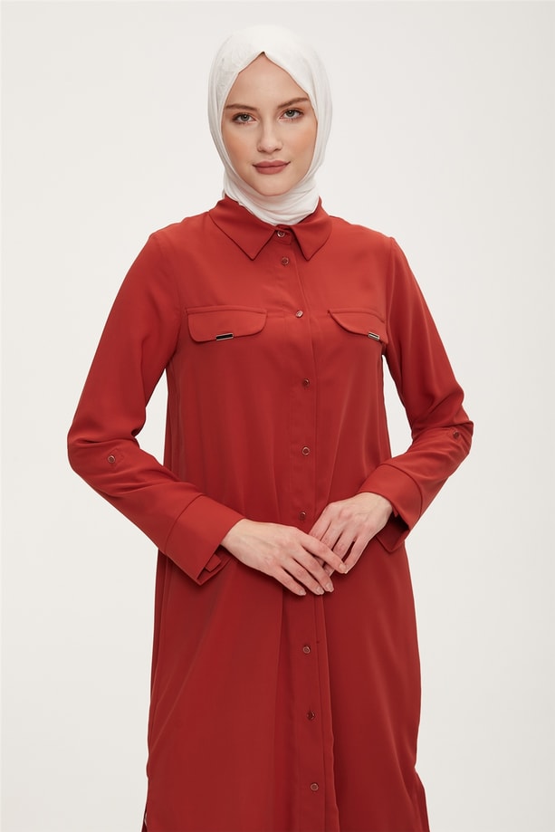 Armine Trend Tunik 22YT471 Kiremit