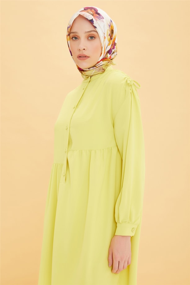 Armine Omzu Tünelli Tunik 22Y4832 Lime Yeşili
