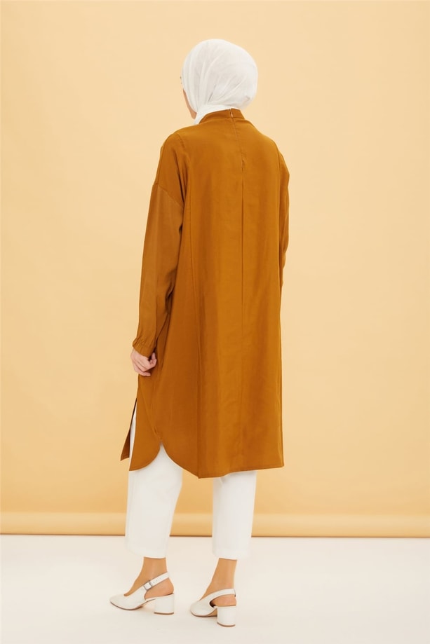 Armine Trend Tunik 22YT492 Yağ Yeşili