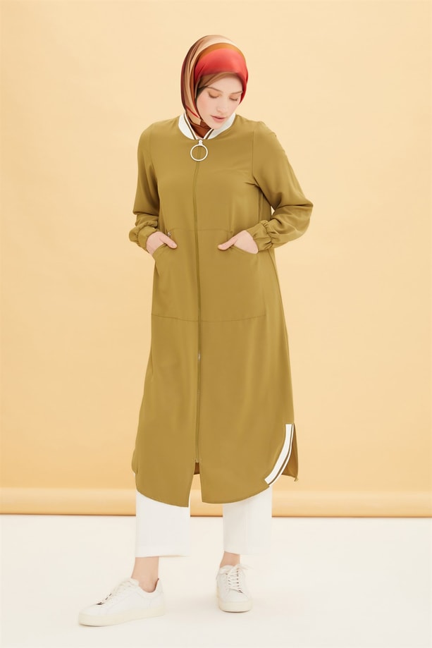 Armine Trend Tunik 22YT506-2 Fıstık Yeşil