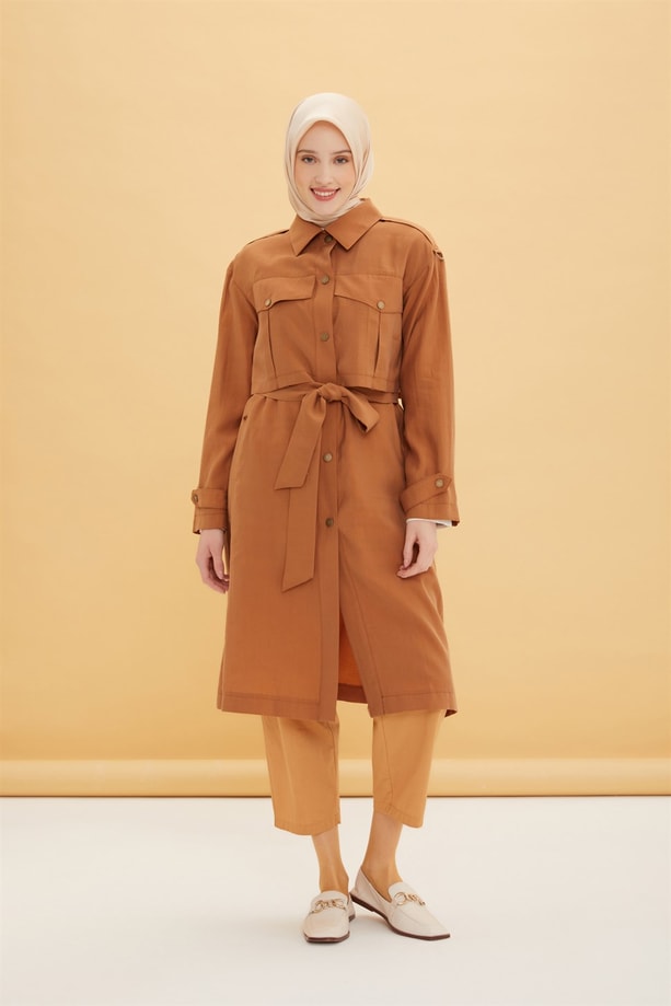 Armine Cep Allerli Liyocell Giy Çık 22Y5701 Camel