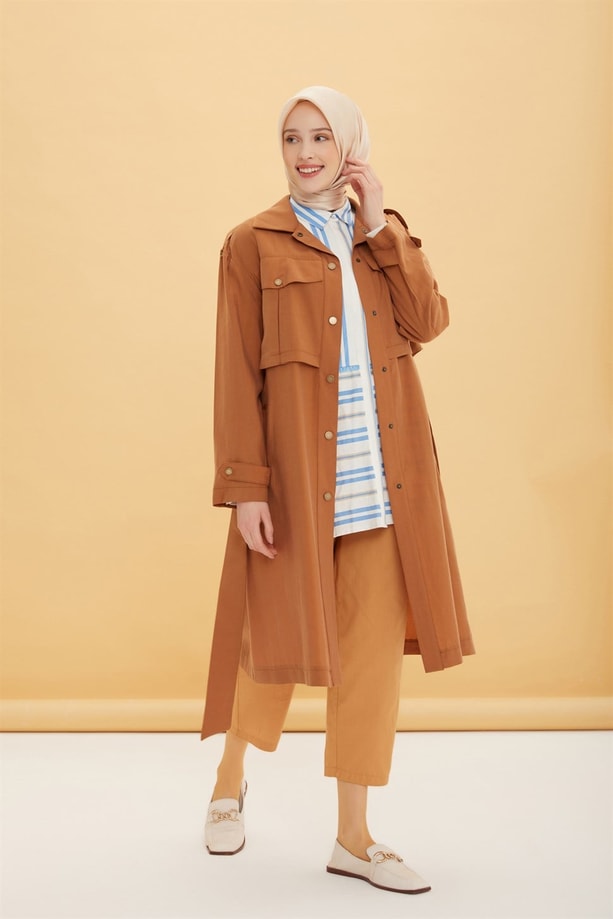 Armine Cep Allerli Liyocell Giy Çık 22Y5701 Camel