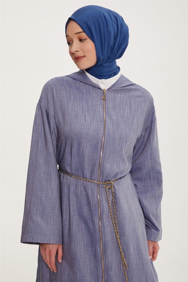 Armine Kuşaklı Giy Çık 22Y5704 İndigo