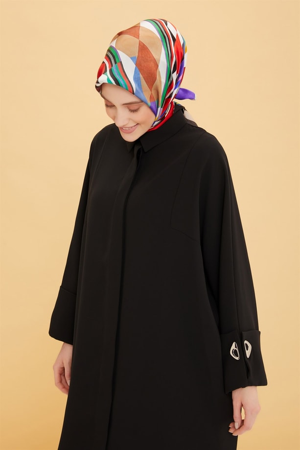 Armine Oversize Duble Kol Giy Çık 22Y5706 Siyah