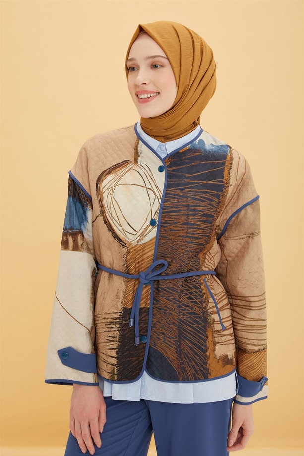 Armine Ceket 22Y5802 İndigo