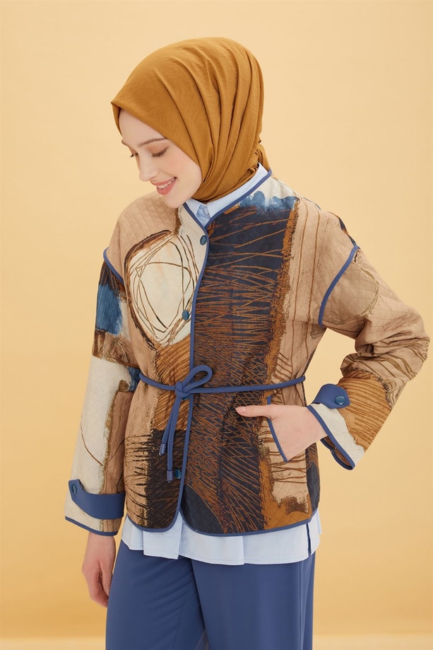 Armine Ceket 22Y5802 İndigo