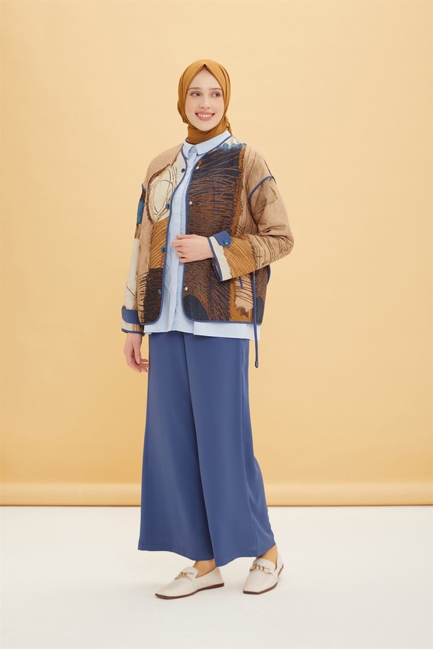 Armine Ceket 22Y5802 İndigo