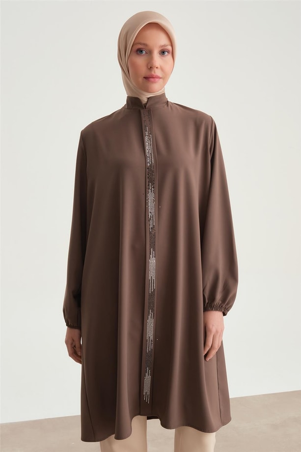 Armine Tunik 22YD6302 Gri