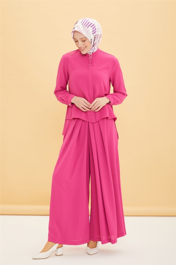 Armine Pantolon Etekli Takım 22Y6409 Orkide