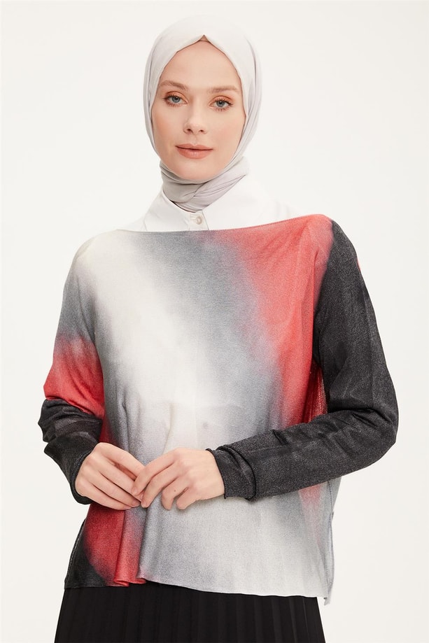 Armine Bluz 22YD7277 Antrasit