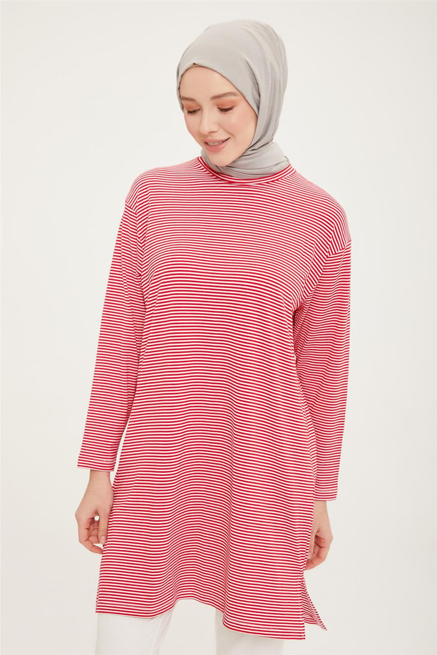 Armine Tunik 22YD7500 Kırmızı