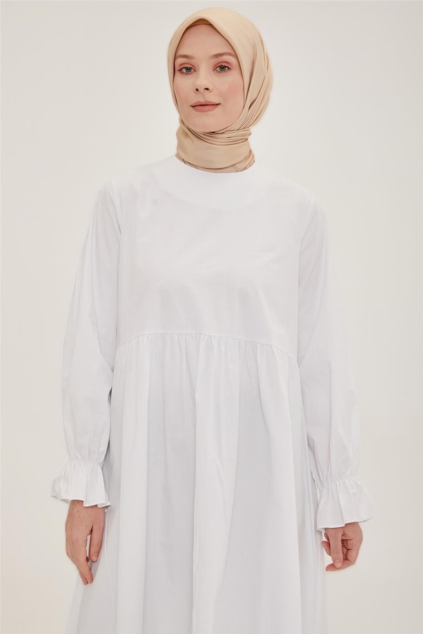 Armine Tunik 22YD7503 Beyaz