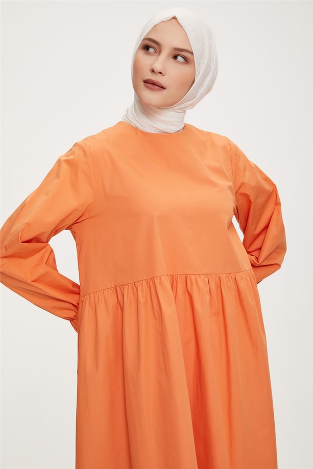 22YD7503 Armine Tunik Kiremit