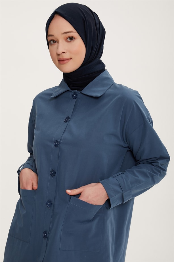 Armine Tunik 22YD7504 İndigo
