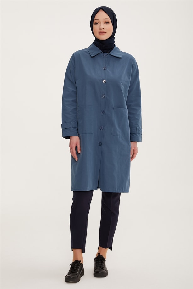 Armine Tunik 22YD7504 İndigo