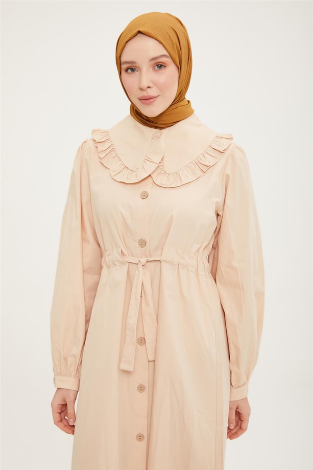 Armine Elbise 22YD7507 Bej