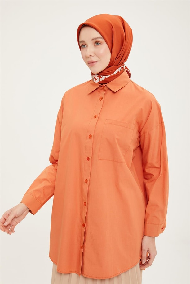 Armine Tunik 22YD7522 Kiremit
