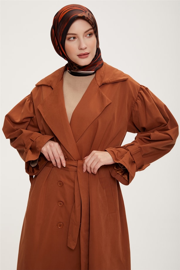 22YD7524 Armine Trençkot Camel