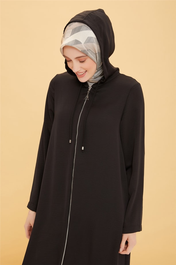 Armine Etek Ucu Bantlı Kap 22Y7602 Siyah