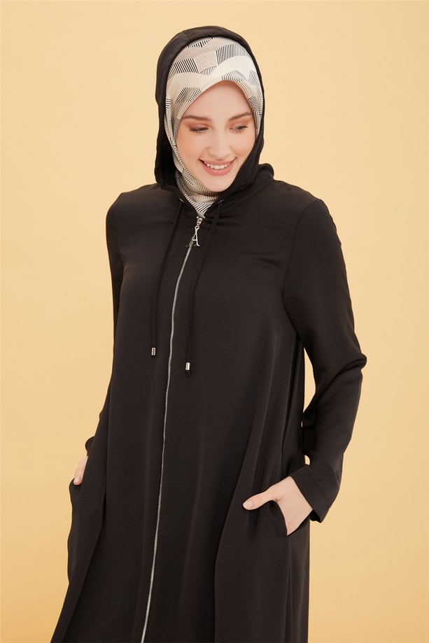 Armine Etek Ucu Bantlı Kap 22Y7602 Siyah