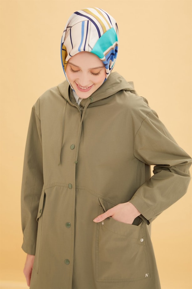 Armine Su İtici Kısa Parka 22Y7608 Haki