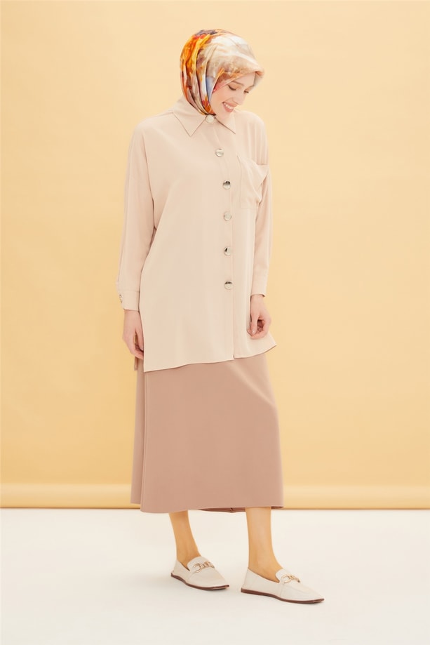 Armine Tunik 22YD8300 Bej