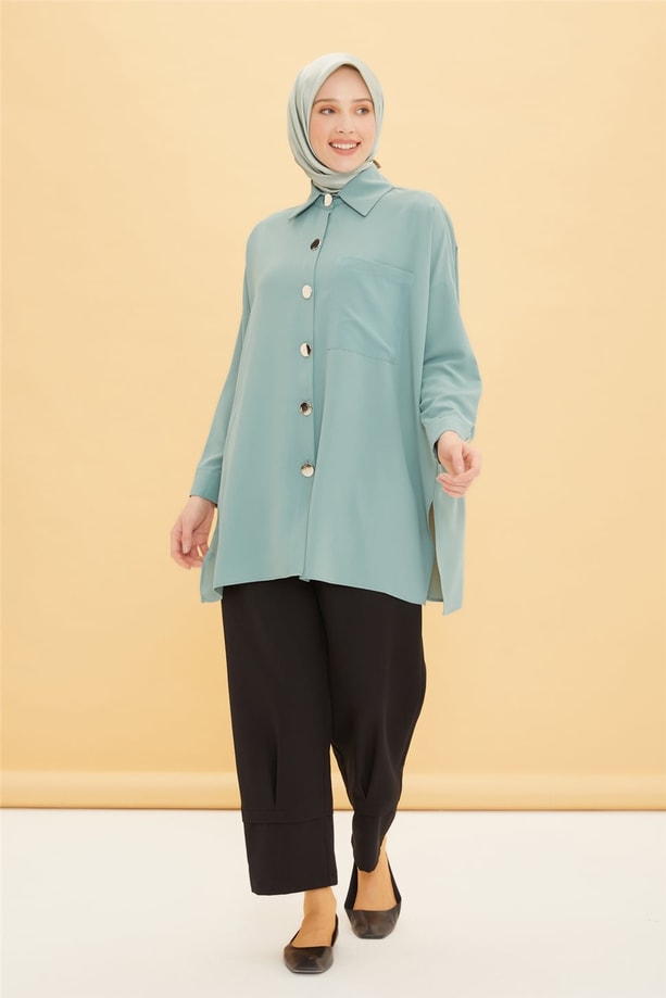 Armine Tunik 22YD8300 Çağla