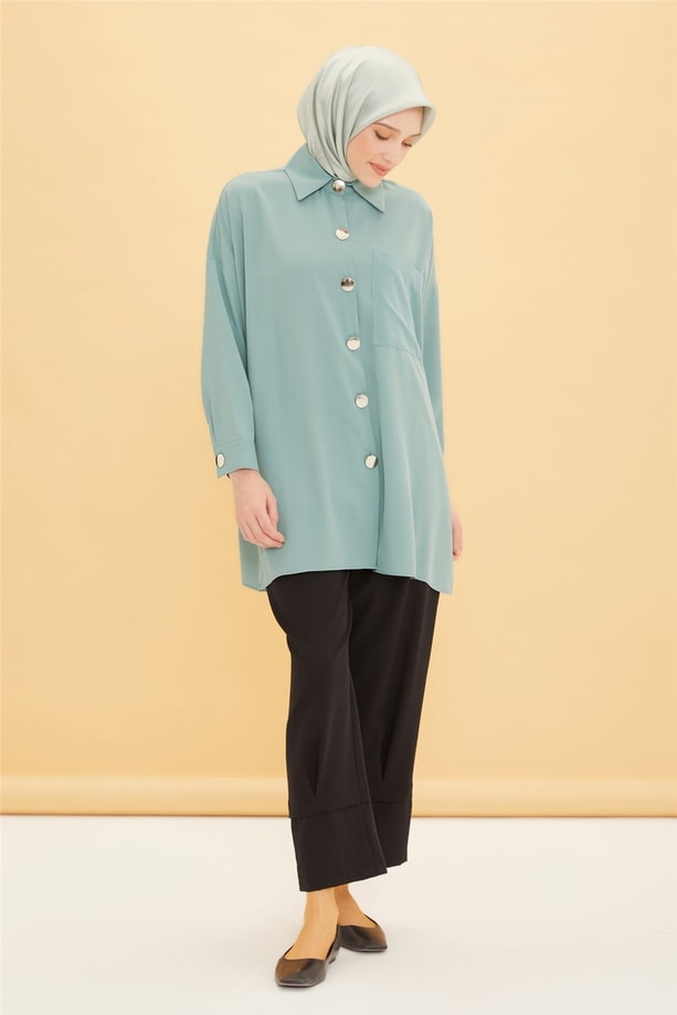 Armine Tunik 22YD8300 Çağla