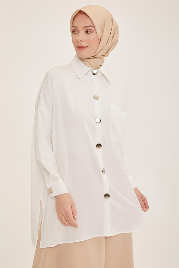 Armine Tunik 22YD8300 Ekru