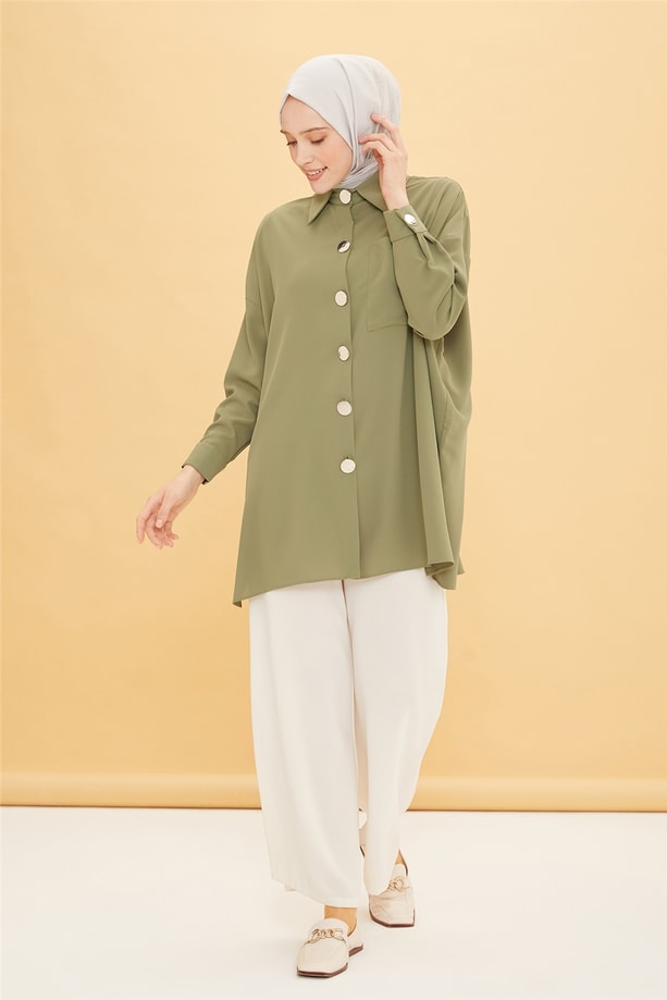 Armine Tunik 22YD8300 Haki