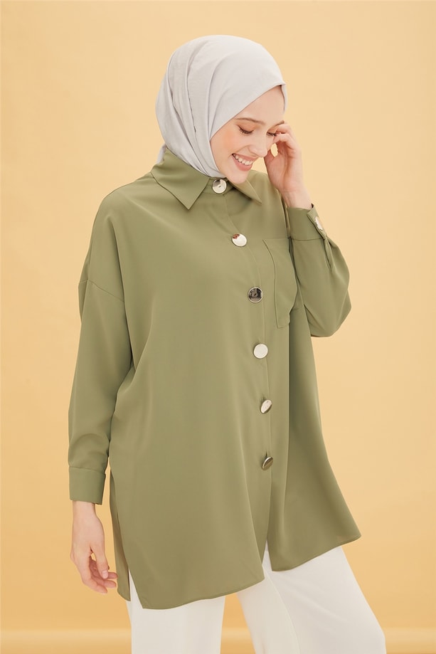 Armine Tunik 22YD8300 Haki