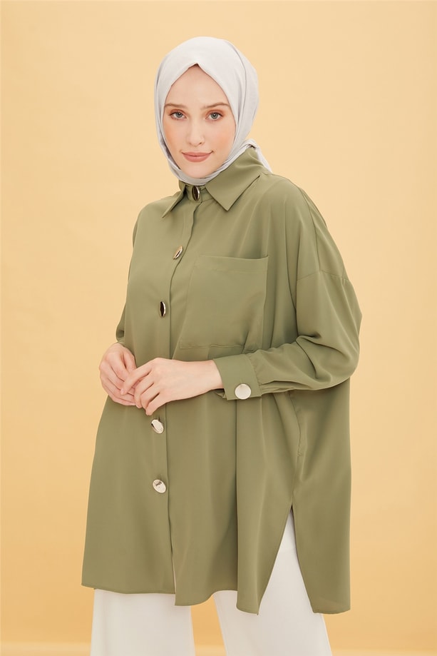 Armine Tunik 22YD8300 Haki