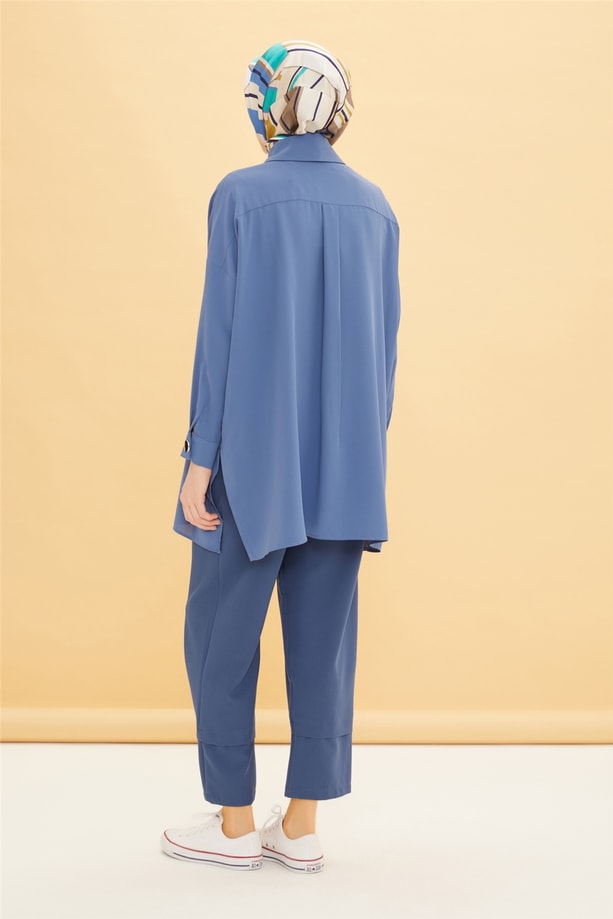 Armine Tunik 22YD8300 İndigo
