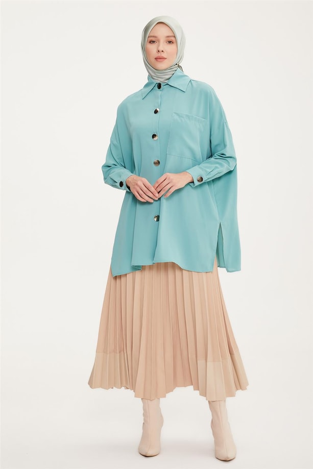 Armine Tunik 22YP8301 Çağla