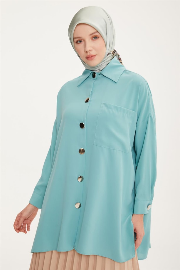 Armine Tunik 22YP8301 Çağla