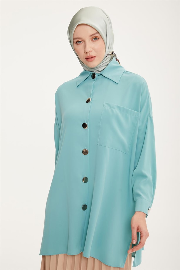 Armine Tunik 22YP8301 Çağla