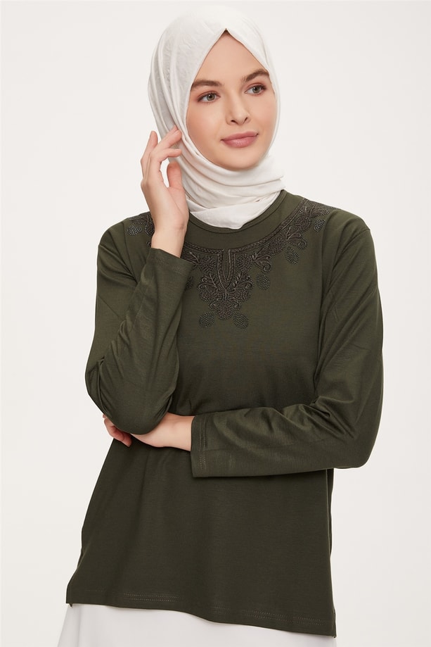 Armine Penye 22YD9005 Haki
