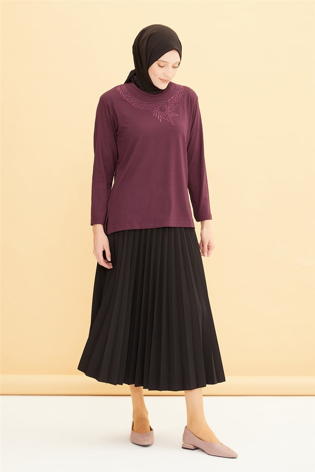 Armine Penye 22YD9012 Mürdüm