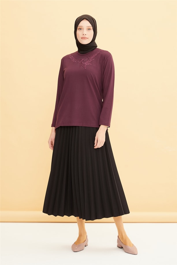 Armine Penye 22YD9012 Mürdüm