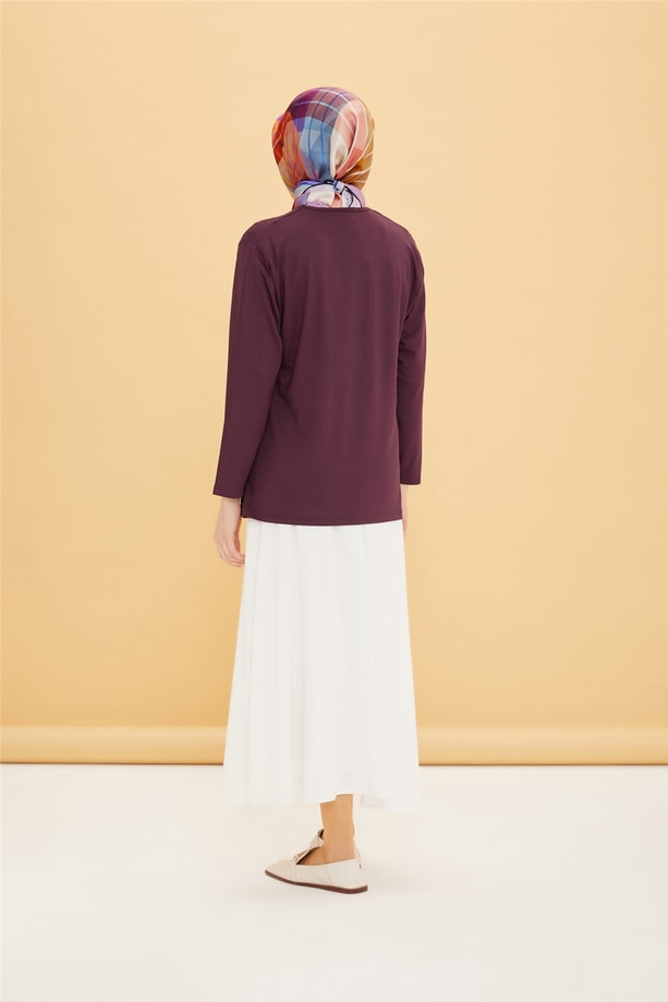 Armine Penye 22YD9013 Mürdüm