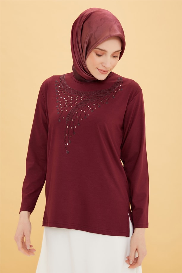 Armine Penye 22YD9013 Vişne