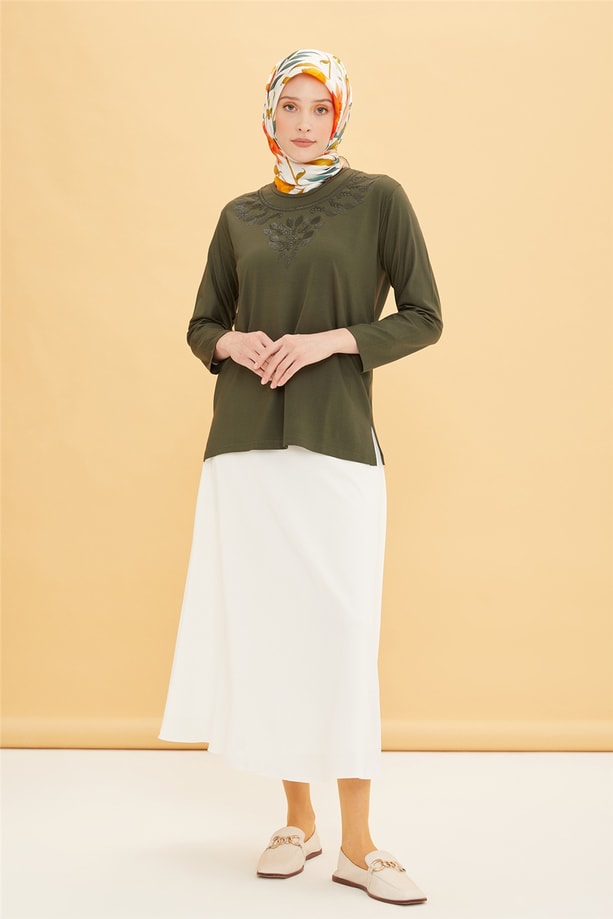 Armine Penye 22YD9016 Haki