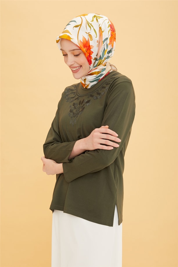 Armine Penye 22YD9016 Haki