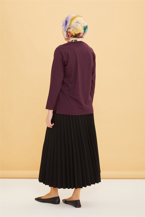 Armine Penye 22YD9017 Mürdüm