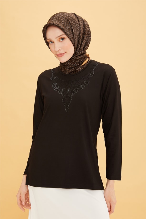 Armine Penye 22YD9018 Siyah