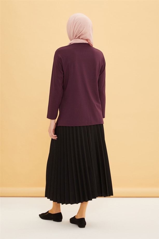Armine Penye 22YD9019 Mürdüm