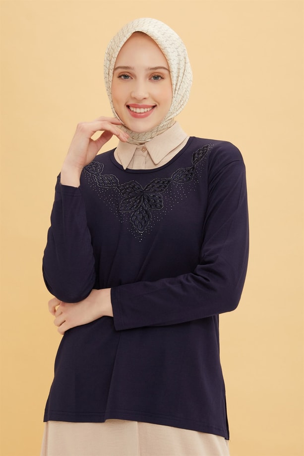 Armine Penye 22YD9021 Lacivert