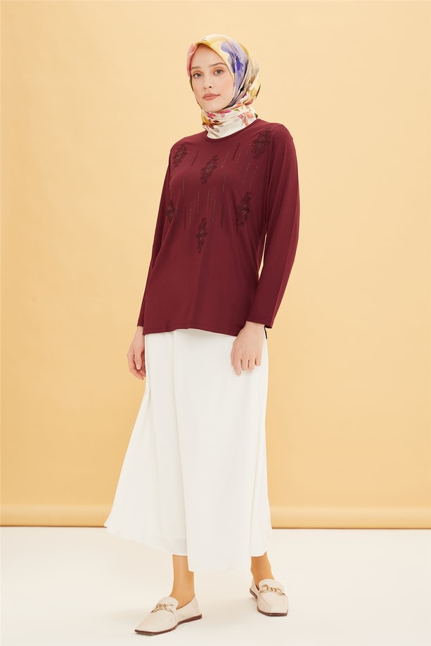 Armine Penye 22YD9024 Vişne