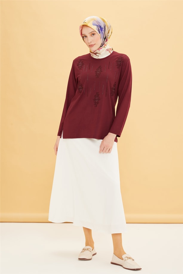 Armine Penye 22YD9024 Vişne